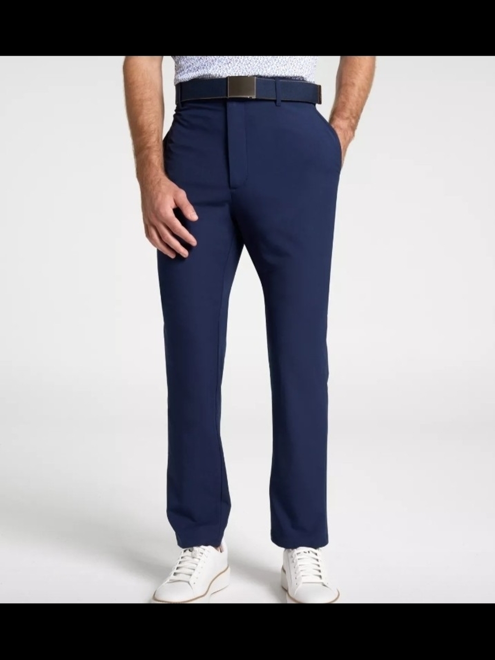 Walter Hagen Men's 34x34 Navy Performance 11 Golf Pants